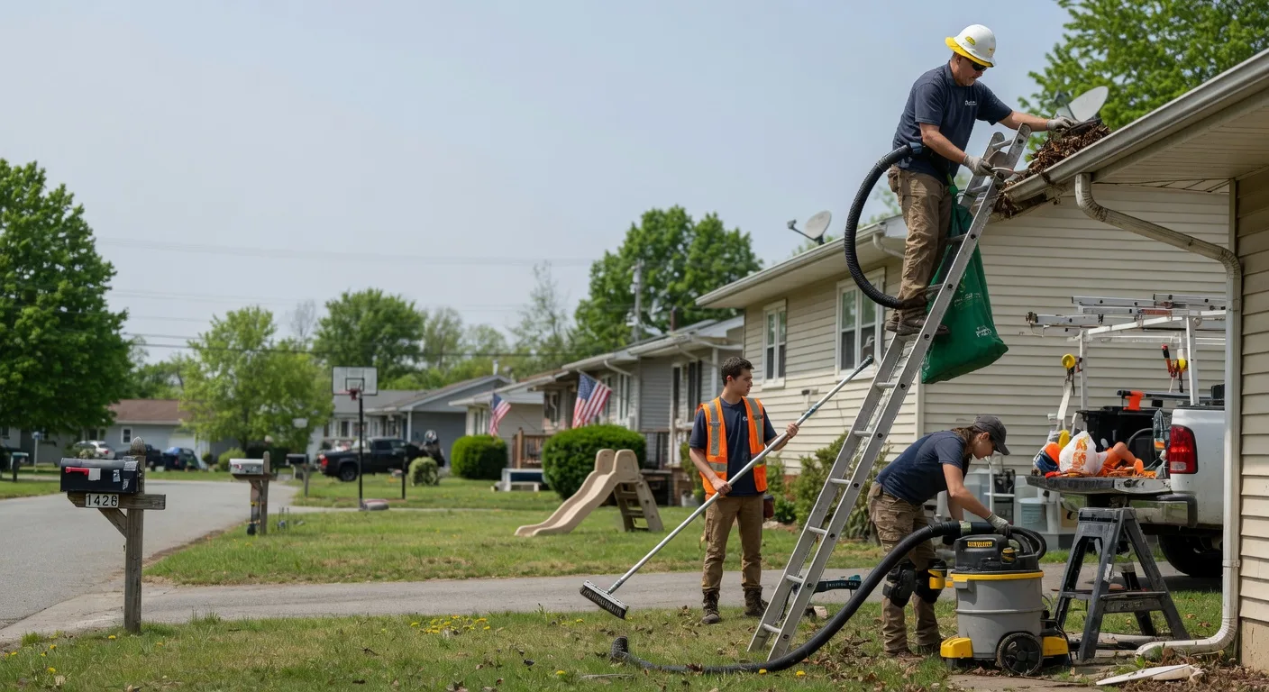 Gutter Installation in Lincoln, IL near me